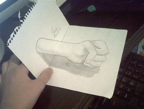 Drawing 3d Hand By Mendiis On Deviantart