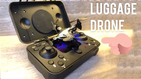 mini drone luggage drone review youtube