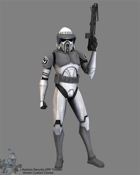 kamino security arf trooper  venomblazer  deviantart star wars characters pictures star