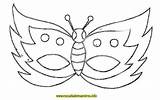 Mascaras Moldes Antifaz Mariposa Mascara sketch template