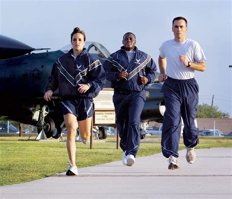 Deployed Airmen Getting New Physical Training Uniform First Air Force