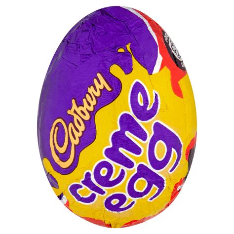 cadbury creme egg single  single chocolate bars bags iceland foods