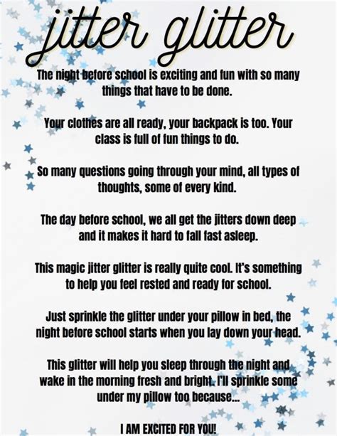 day jitters tradition   printable