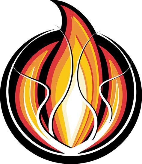 fire logo clipart   transparent png creazilla
