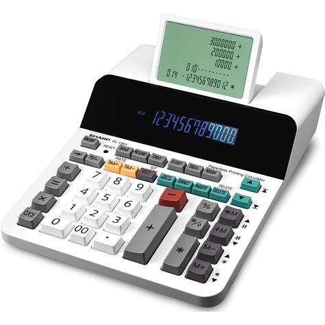 sharp el   digit paperless printing calculator walmartcom