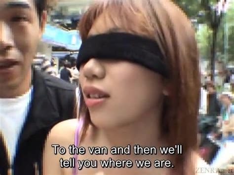 Subtitled Extreme Japanese Public Exposure Blindfold Xhamster