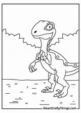Velociraptor Iheartcraftythings sketch template