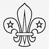 Lis Scouts Pramuka Lambang Escultismo América Emblema Scouting sketch template