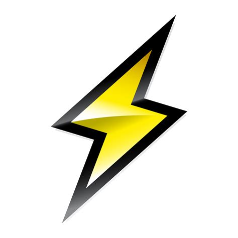 electric lightning bolt  vector art  vecteezy