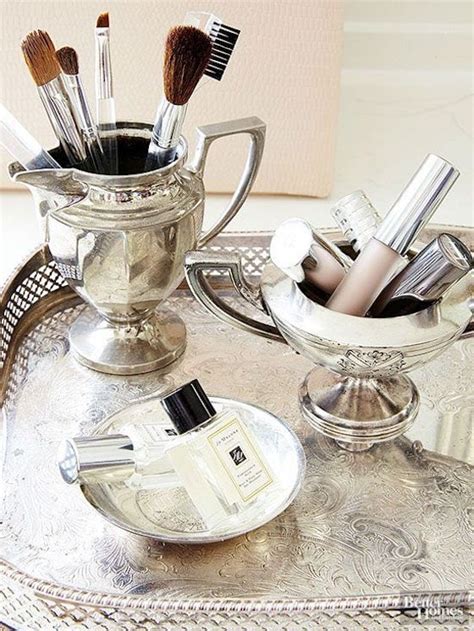 repurposing your silver pieces in the bathroom 1010 park place