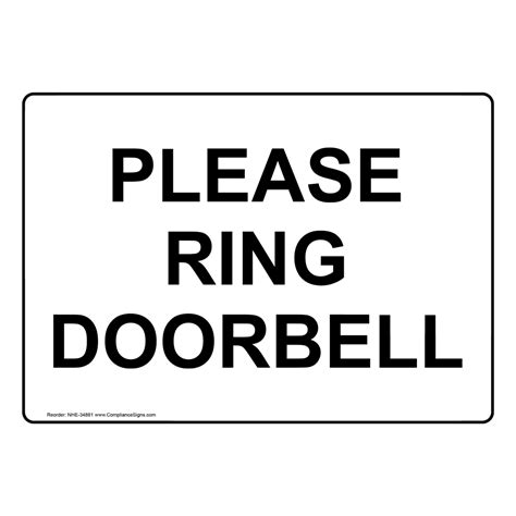 ring doorbell sign nhe