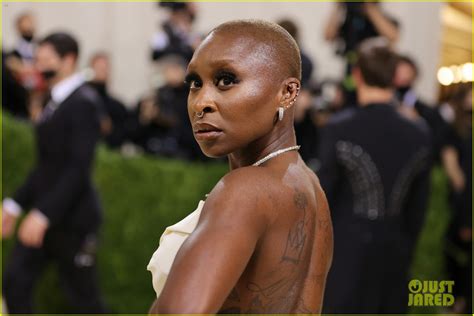 Photo Cynthia Erivo Shows Off Her Back Tattoos At Met Gala 05 Photo