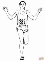 Athletics Maratona Maratón Atletismo Marathon Maraton Corredores Pintar Carreras sketch template