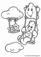 Carebears Coloring Pages Care sketch template
