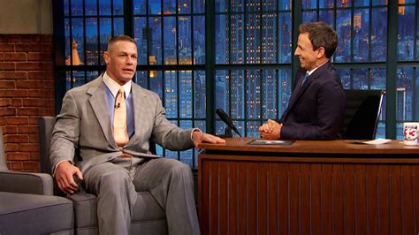 Watch Late Night With Seth Meyers Highlight John Cena On Filming His