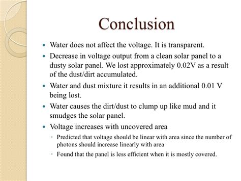 experiment conclusion sf  sustainability energy  technology