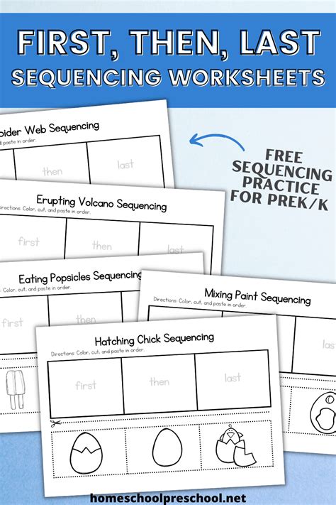 printable    sequencing worksheets