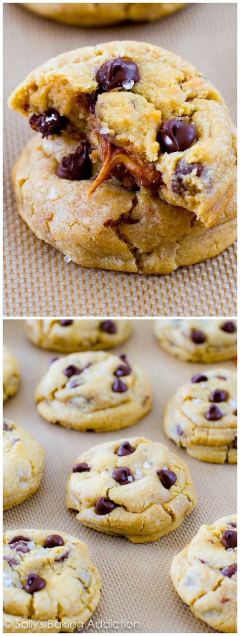 Salted Caramel Chocolate Chip Cookies Sally S Baking Addiction