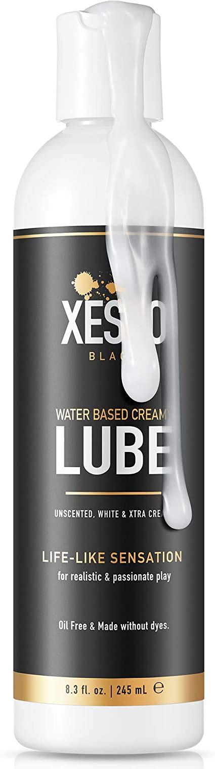 Waterbased Creamy White Lube Unscented 8 Fl Oz Paraben And Glycerin
