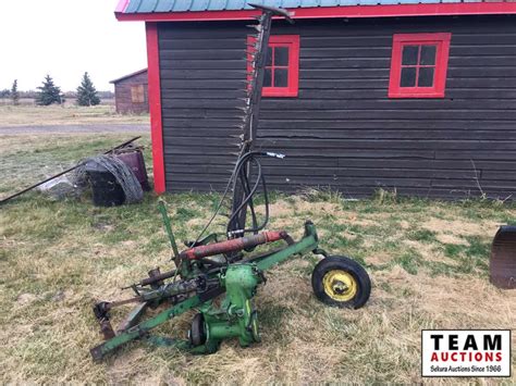 john deere semi mount  sickle mower db team auctions