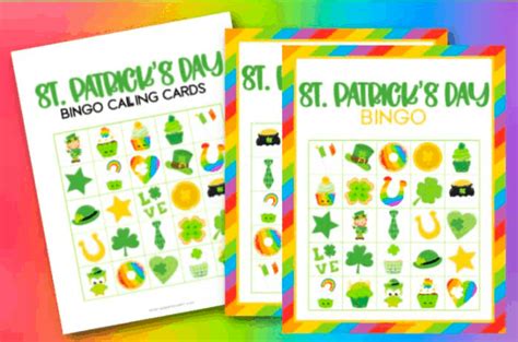 st patricks day  printables  preschoolers bilingual