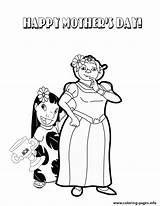 Coloring Mothers Trophy Fiona Pages Printable sketch template
