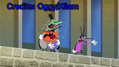 oggy   cockroaches marky  dee dee  crying credits oggyxilam youtube