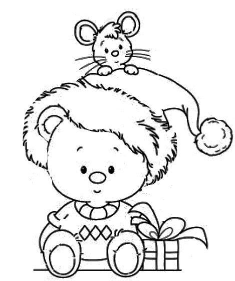 cute christmas mice christmas coloring pages christmas coloring
