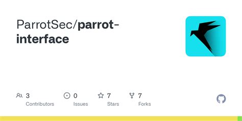 github parrotsecparrot interface