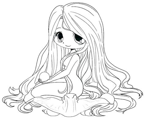 anime girl coloring pages visual arts ideas