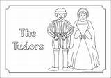 Colouring Sheets Pages Tudors Coloring Choose Board sketch template