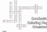 Conduction Learning Crossword sketch template