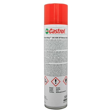 castrol molub alloy og  sf heavy open gear compound ml spray