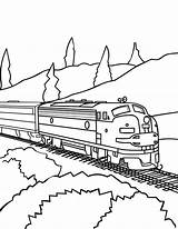 Train Coloring Pages Printable Railroad Freight Caboose Trains Color Drawing Passenger Csx Getdrawings Getcolorings Model Colorluna Luna Kids Locomotive Print sketch template