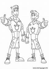 Coloring Pages Wild Kratts Brother Brothers Printable Dobre Coloring4free Kratt Print Power Color Birthday Martin Chris Krats Info Trending Days sketch template