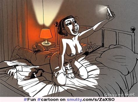 cartoon facesitting selfie phone smile cunnilingus funny femdom sharing facebook