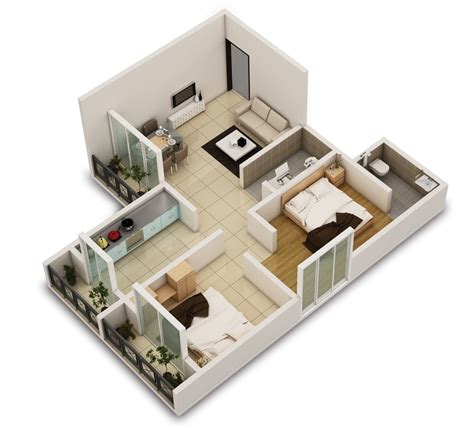 bedroom flat floor plan floorplansclick