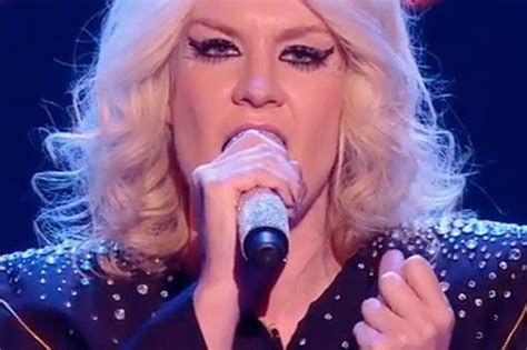 x factor finals 2011 kitty brucknell bursts into lady gaga s born this