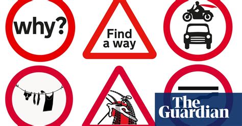 signs of the times 21st century road signs redesigned by famous