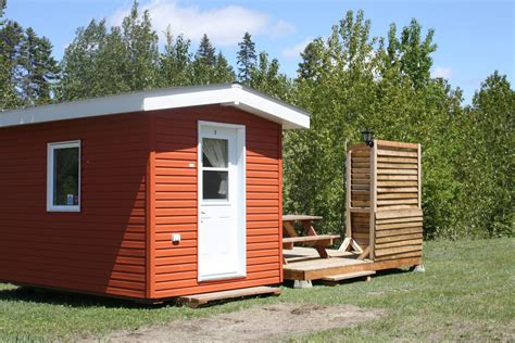 mini shack rental bec scie outdoor centre