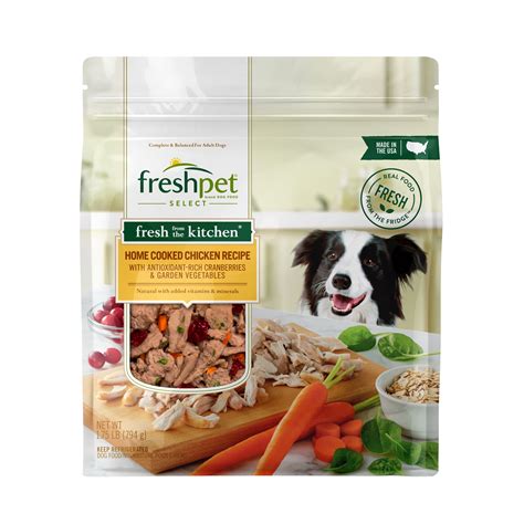 freshpet fresh   kitchen healthy natural dog food chicken recipe lb walmartcom