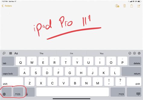 screen keyboard layout  ipad pro  apple community