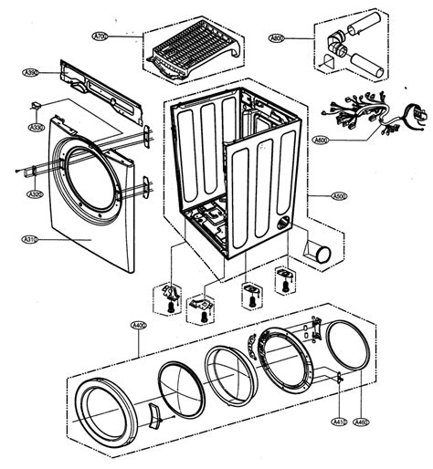 lg tromm dryer parts manual