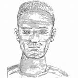 Svg Man Sketch Face sketch template