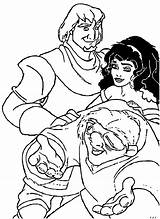 Coloring Hunchback Dame Notre Frh Wecoloringpage sketch template