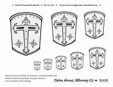 Helm Traceable Heraldic sketch template