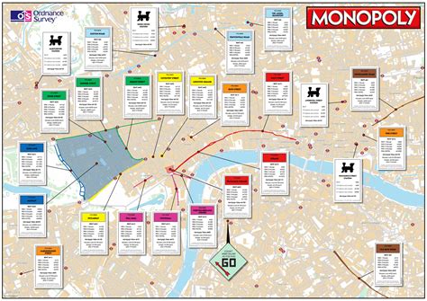 Ordnance Survey Attempt To Locate Monopoly S Go Square Londonist