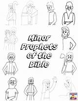 Bible Prophets Minor Kids Coloring Lesson Sunday School Lessons Activities Study Crafts Who Stories Children Activity Adventuresinmommydom Will Books Clip sketch template