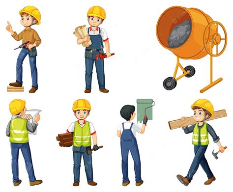 worker clipart builder clipart construcao png image clip