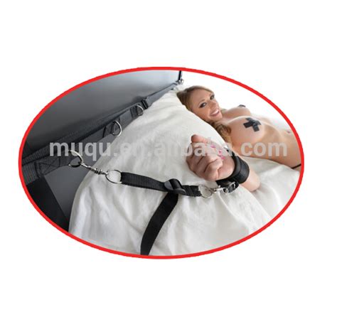 New Bed Restraint Belt Soft Pu Sex Handcuff Leather Hand